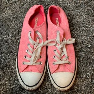 Neon Pink Converse